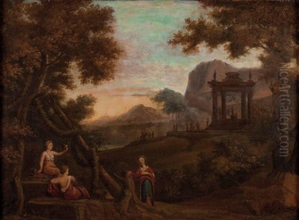 Das Venusfest Oil Painting by Claude Lorrain