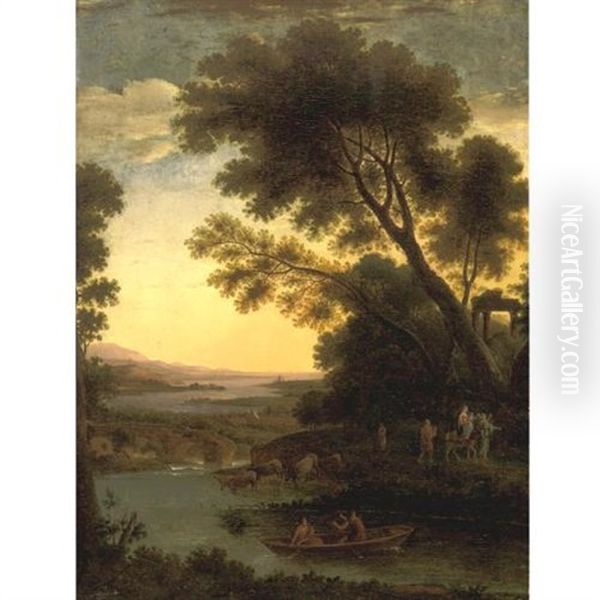 Flight Into Egypt by Claude Lorrain