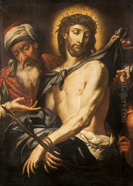 Ecce Homo Oil Painting by Johann Carl Loth