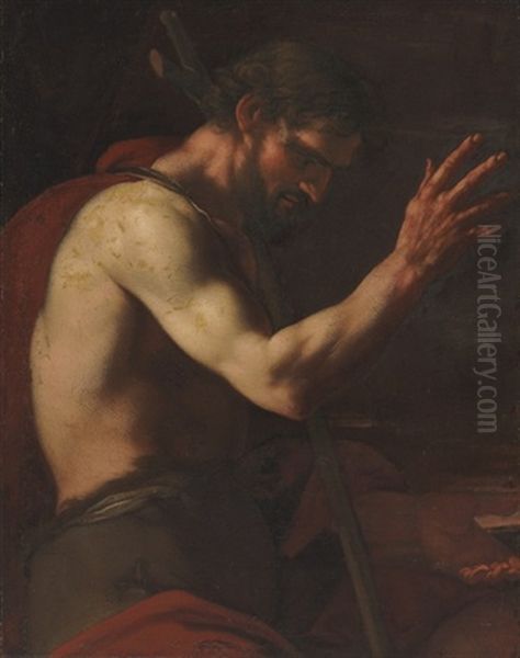 Saint John The Baptist Oil Painting by Johann Carl Loth