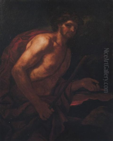 Giacobbe Oil Painting by Johann Carl Loth