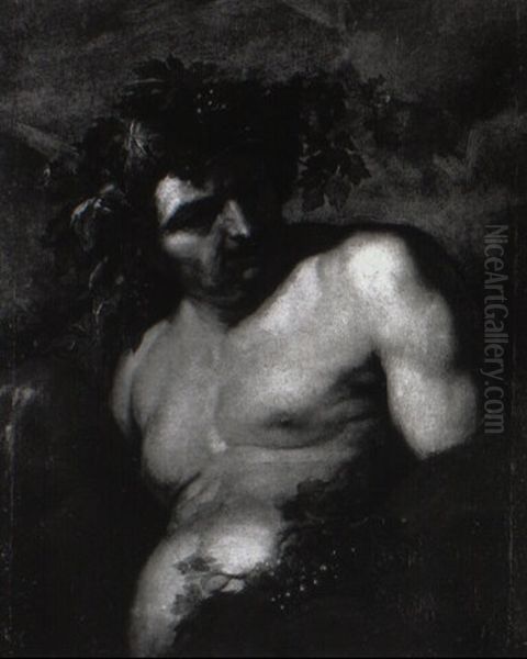 Bacchus Oil Painting by Johann Carl Loth