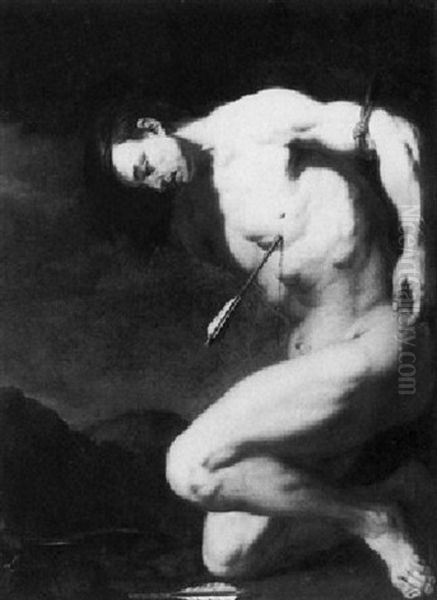 Saint Sebastian Oil Painting by Johann Carl Loth