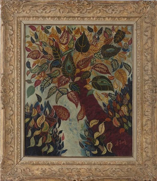 Tree With Autumn Leaves Oil Painting by Seraphine Louis