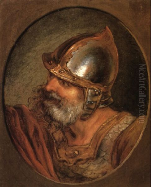 St. Martin Of Tours Oil Painting by Philip James de Loutherbourg