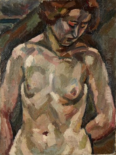 Nu De Femme Oil Painting by Maurice Albert Loutreuil