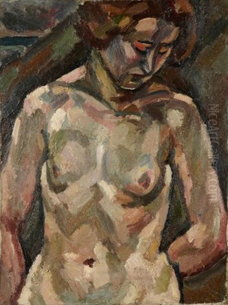 Nu De Femme Oil Painting by Maurice Albert Loutreuil