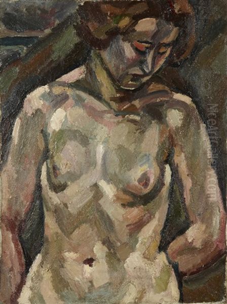 Nu De Femme Oil Painting by Maurice Albert Loutreuil