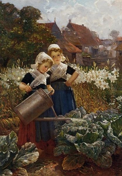 The Little Gardeners by Edmond Louyot