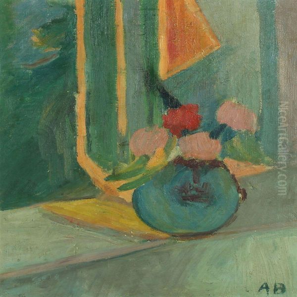 Still Life With Tulips by Axel Bentzen