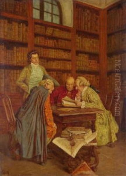 In Der Bibliothek by Wilhelm Loewith