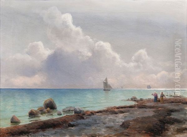 An Der Kuste Oil Painting by Holger Luebbers