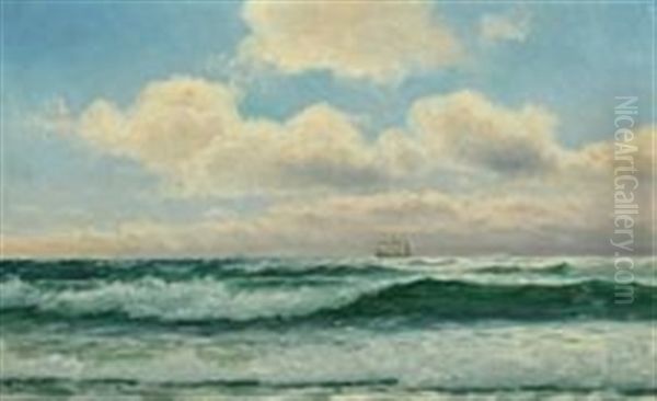 Seascape Oil Painting by Holger Luebbers