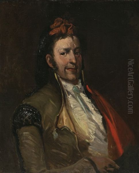 Torero Oil Painting by Eugenio Lucas Velazquez