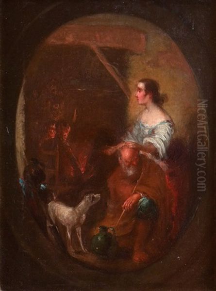 Escena De Interior Oil Painting by Eugenio Lucas Velazquez