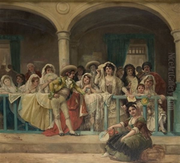 En El Palco by Eugenio Lucas Villamil