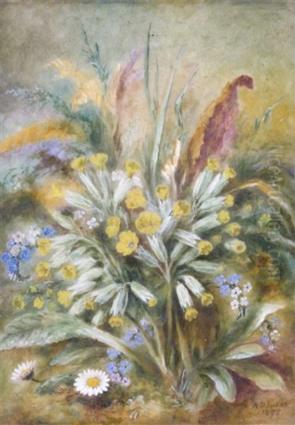 Cowslips, Daisies And Veronica Oil Painting by Albert Durer Lucas