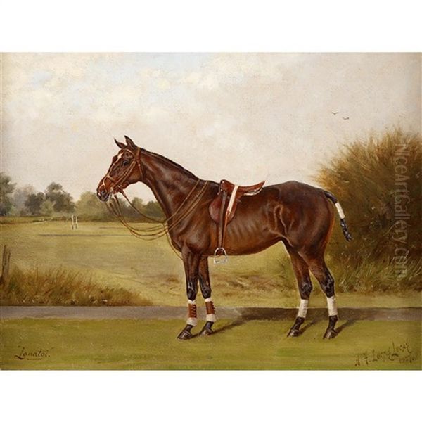 Lonatoi Oil Painting by Henry Frederick Lucas Lucas