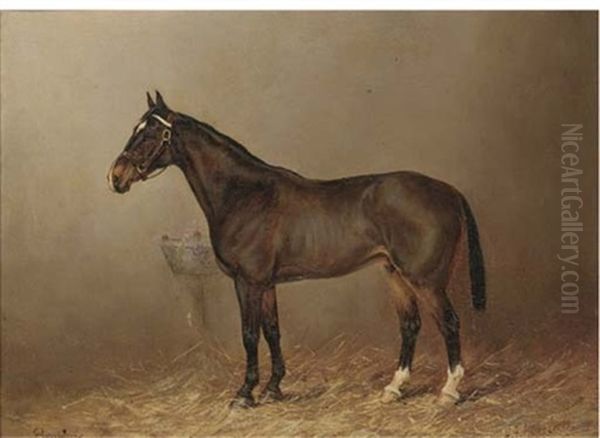 "brownie" Oil Painting by Henry Frederick Lucas Lucas