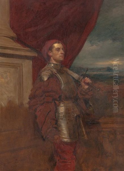 The Guard Oil Painting by John Seymour Lucas