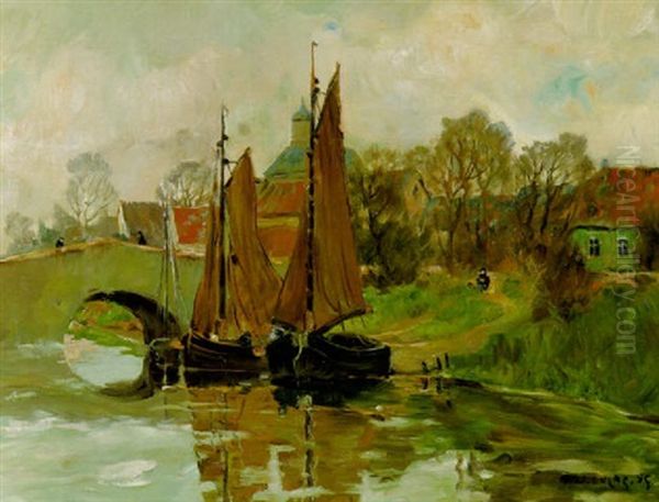 Bei Uetrecht Oil Painting by Wilhelm (Willy) Lucas