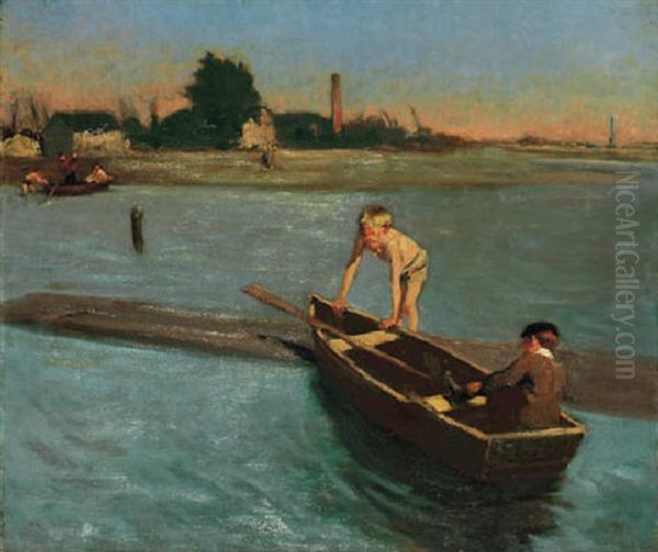 Boys - A Boating Expedition by Albert Ludovici Jr.