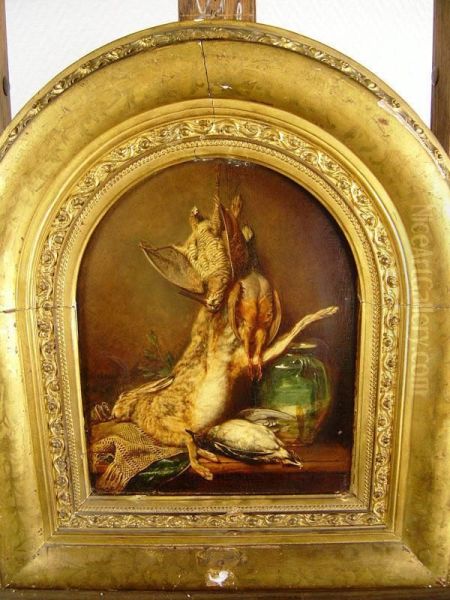 Trophee De Chasse Oil Painting by Charles Beranger