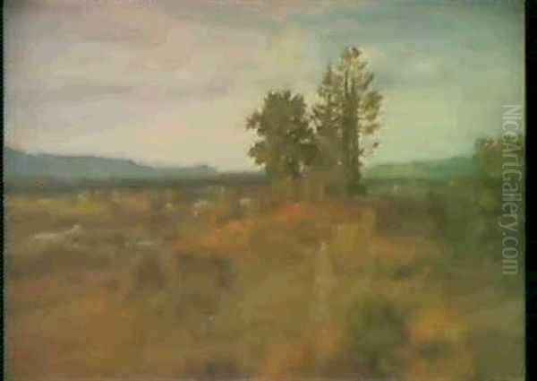 Breisgaulandschaft Oil Painting by Emil Lugo