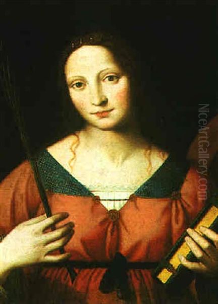 Saint Catherine by Bernardino Luini