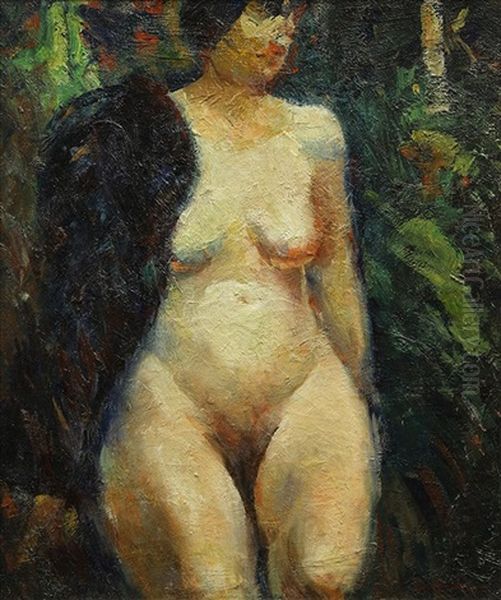 Nude Oil Painting by George Benjamin Luks