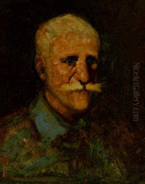 Portrait Of Maurice Prendergast Oil Painting by George Benjamin Luks