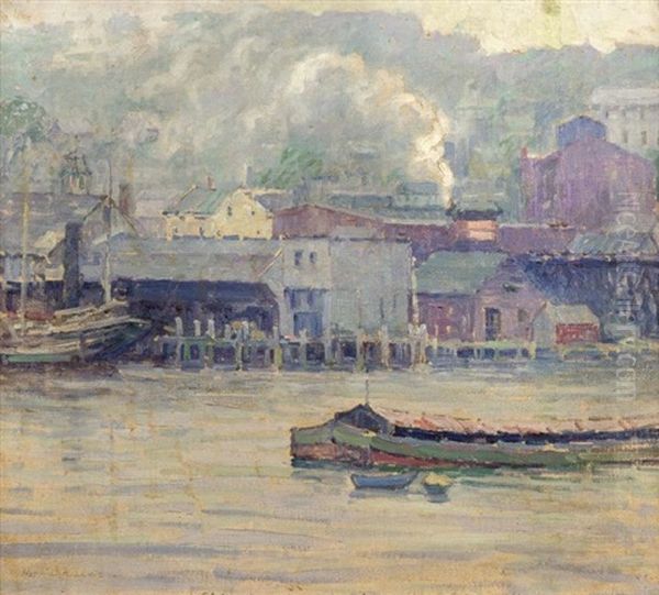 A Wet Day -- Gloucester by Harriet Randall Lumis