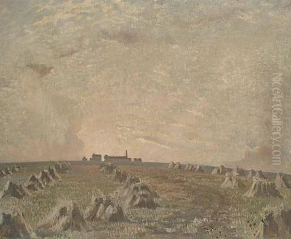 Between Sunset And Moonrise Oil Painting by Ernest S. Lumsden