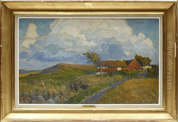 Justus Evald Lundegard Oil Painting by Justus Lundegard