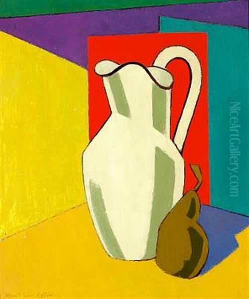 Nature Morte Oil Painting by Knut Lundstroem