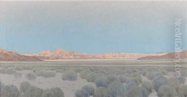 Desert Shadows Oil Painting by Fernand Harvey Lungren