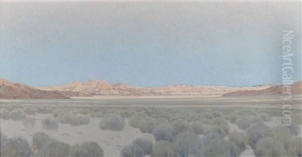 Desert Shadows Oil Painting by Fernand Harvey Lungren