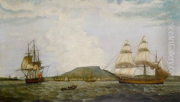 The Three-masted English Merchantman 