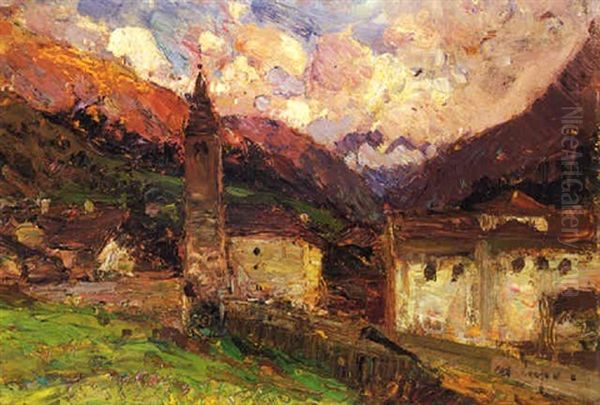 Paese Di Montagna by Alessandro Lupo