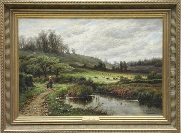 Le Matin Oil Painting by Gerard Joseph Adrian van Luppen