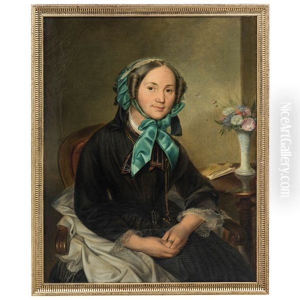 Ferdinand Karl Von Lutgendorff Oil Painting by Ferdinand von Luetgendorff