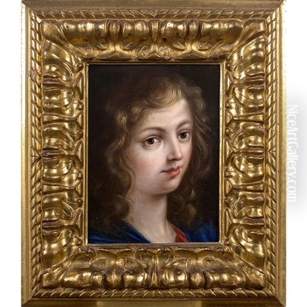 Christ The Child Oil Painting by Benedetto Luti