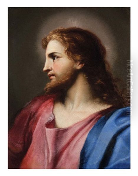 Gesu Cristo Oil Painting by Benedetto Luti