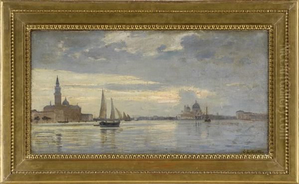 Ansicht Von Venedig Oil Painting by Emma Lutteroth