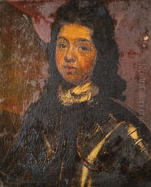 Knabenportrait Oil Painting by Isaac Luttichuys