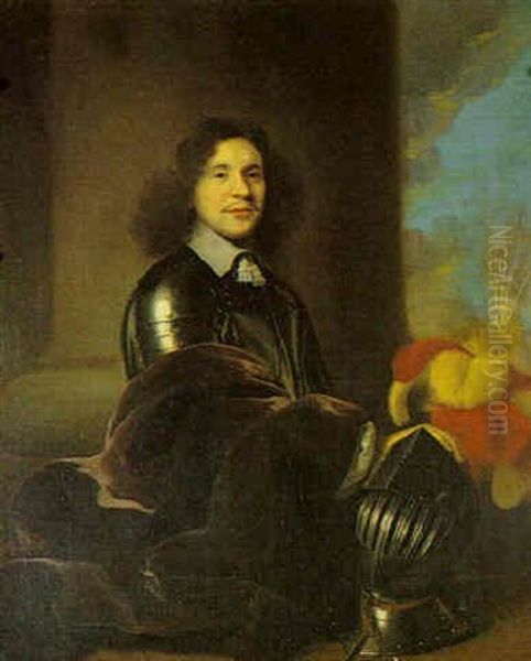 Portrait Of A Man Oil Painting by Isaac Luttichuys