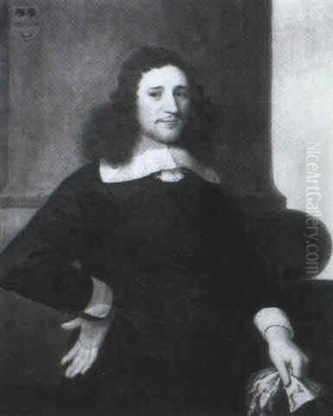 Portrait Of A Member Of The Van Hoorn Family Oil Painting by Isaac Luttichuys