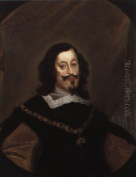 Ferdinand Iii. (1608-1657) Oil Painting by Frans Luyckx