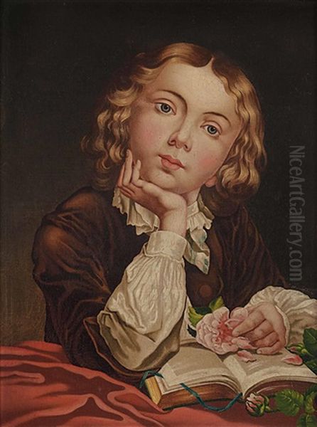 Der Kleine Zerstreute Oil Painting by Alexander Francis Lydon