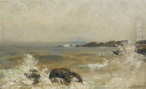 Bald Head Near York, Maine Oil Painting by Joseph Lyman